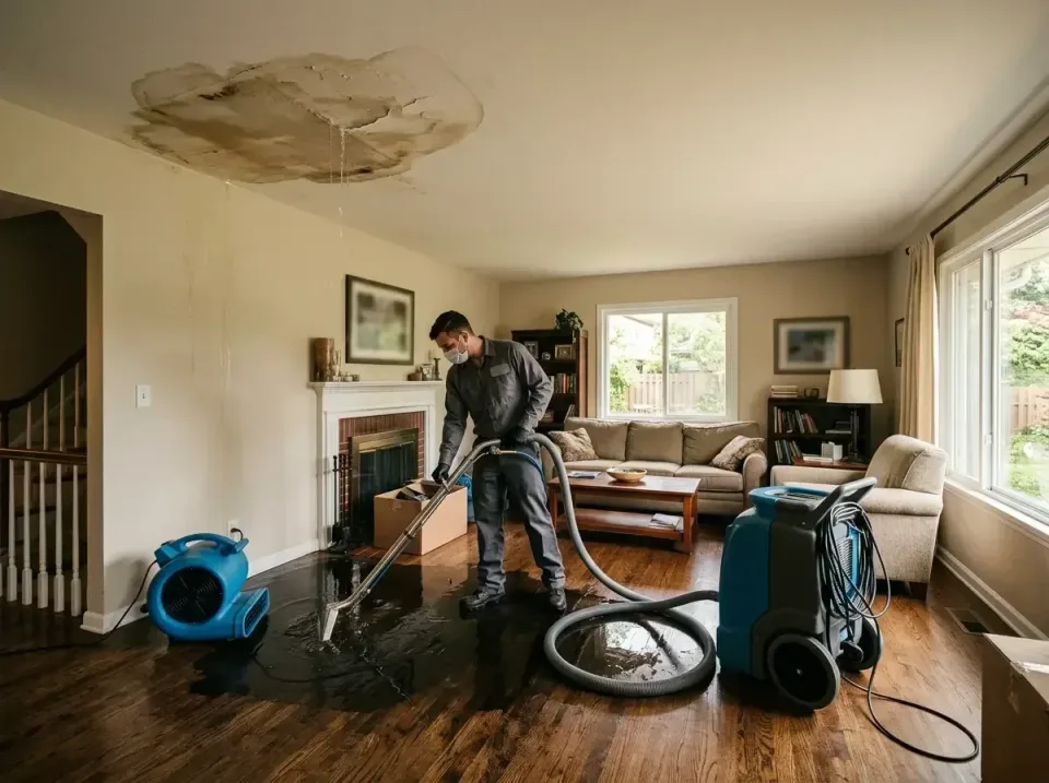 attic-pipe-burst-ceiling-drip-008 — frequently asked questions, Water Damage Restoration & Carpet Care in Bothell East, WA